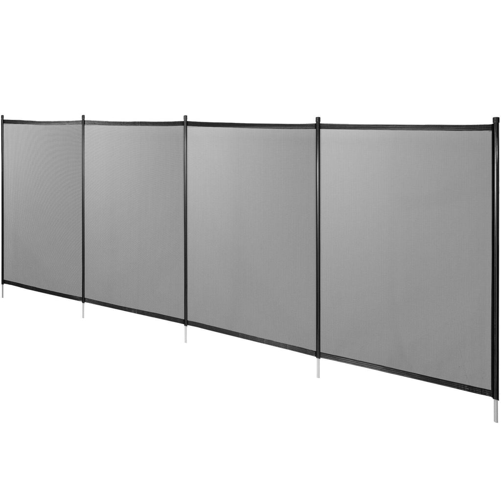 4Ft x 72Ft Pool Fence Swimming Fence in Ground Life Saver Fence Portable