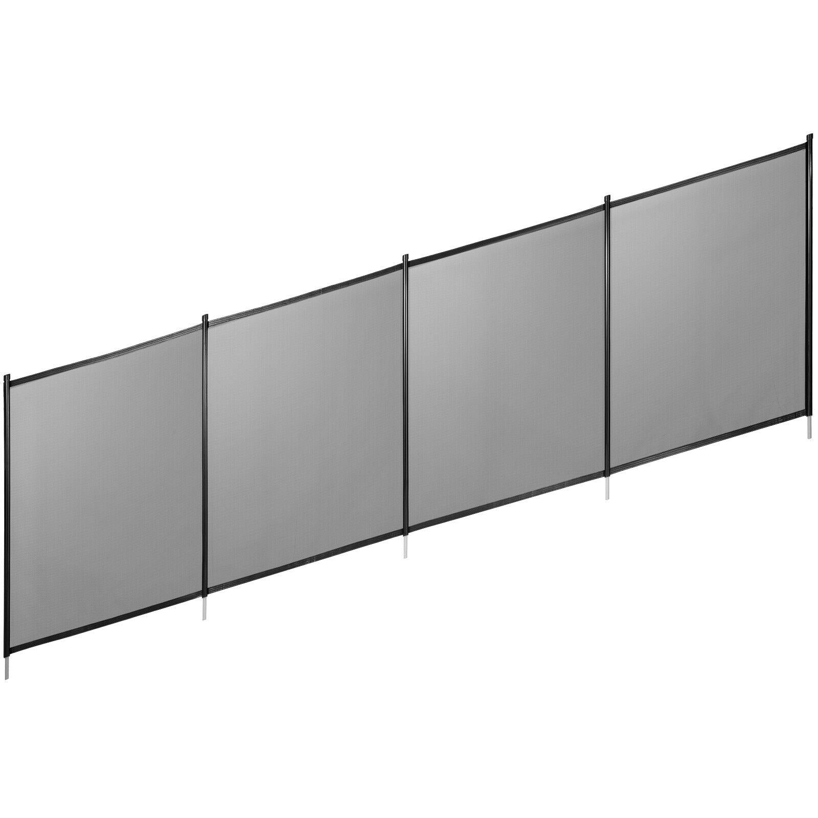4Ft x 72Ft Pool Fence Swimming Fence in Ground Life Saver Fence Portable
