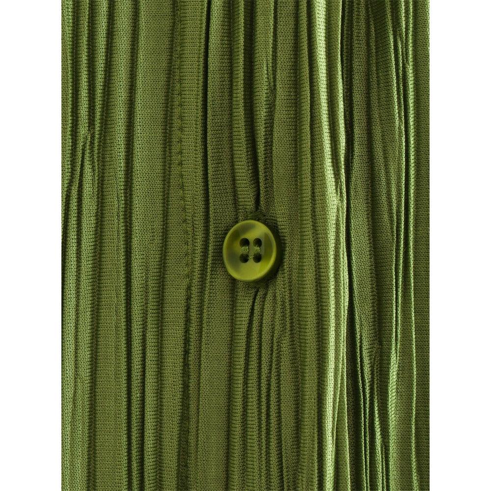 solid color pleated blouse