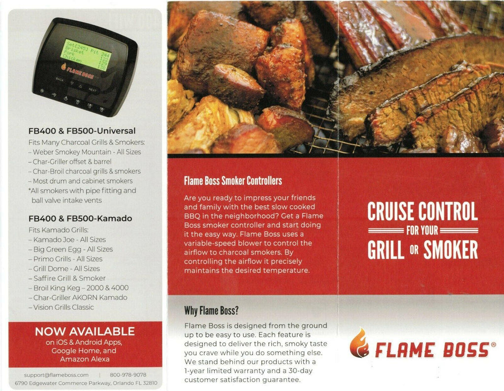 500 WiFi BBQ Temp Controller Fan FB500