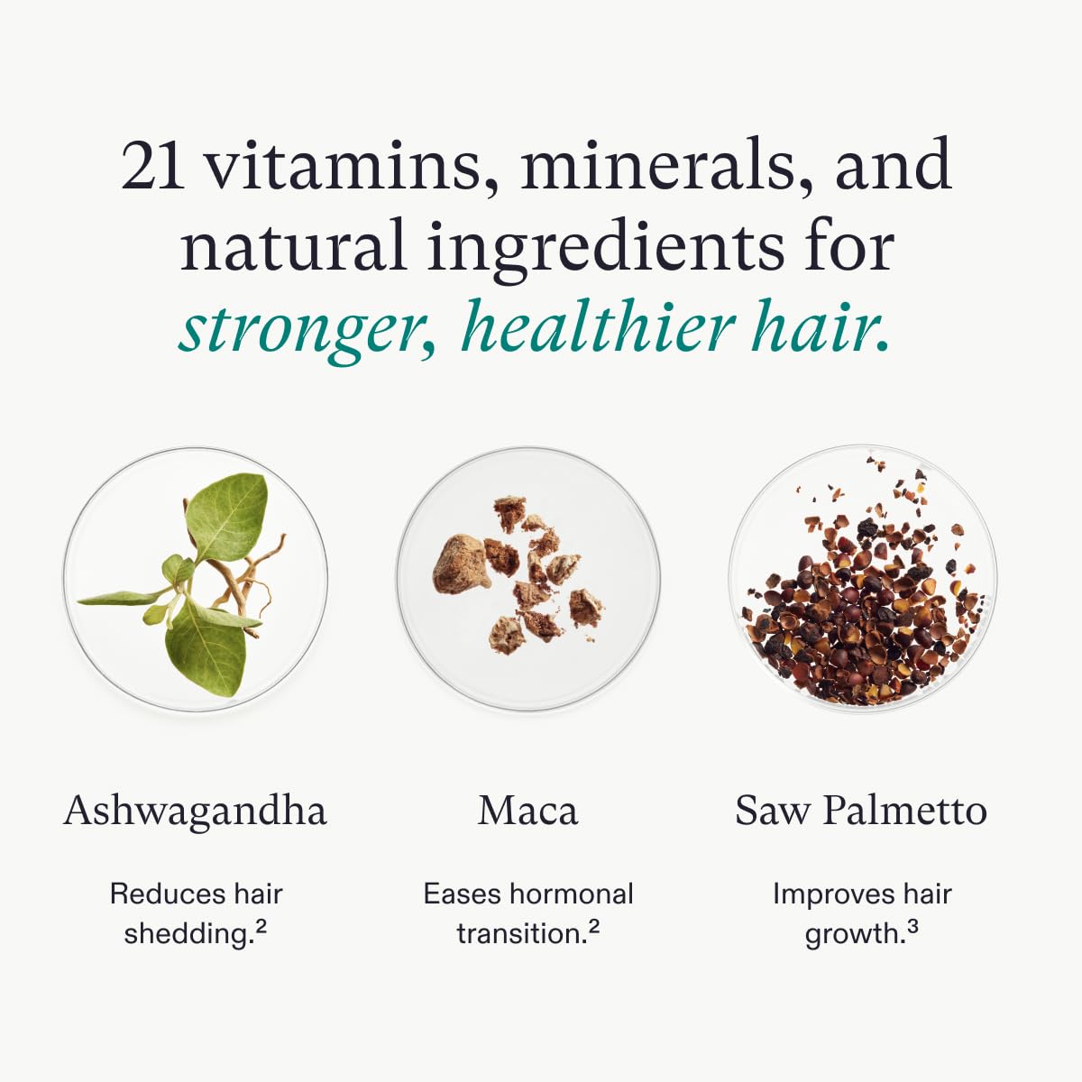 Nutrafol Women's Balance Hair Growth Supplements, Ages 45 and Up, Clinically Proven Hair Supplement for Visibly Thicker Hair and Scalp Coverage, Dermatologist Recommended - 1 Month Supply