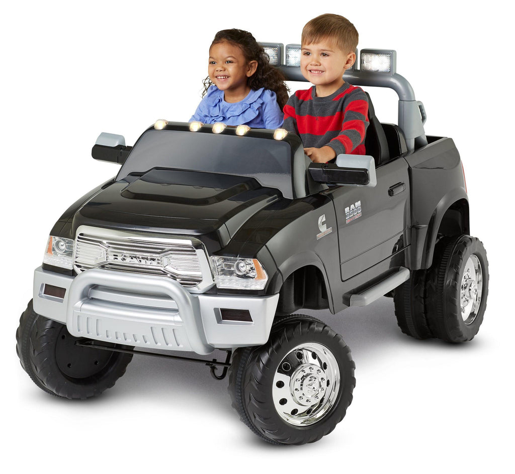 Ram 3500 Dually Ride-On Toy by Kid Trax, black