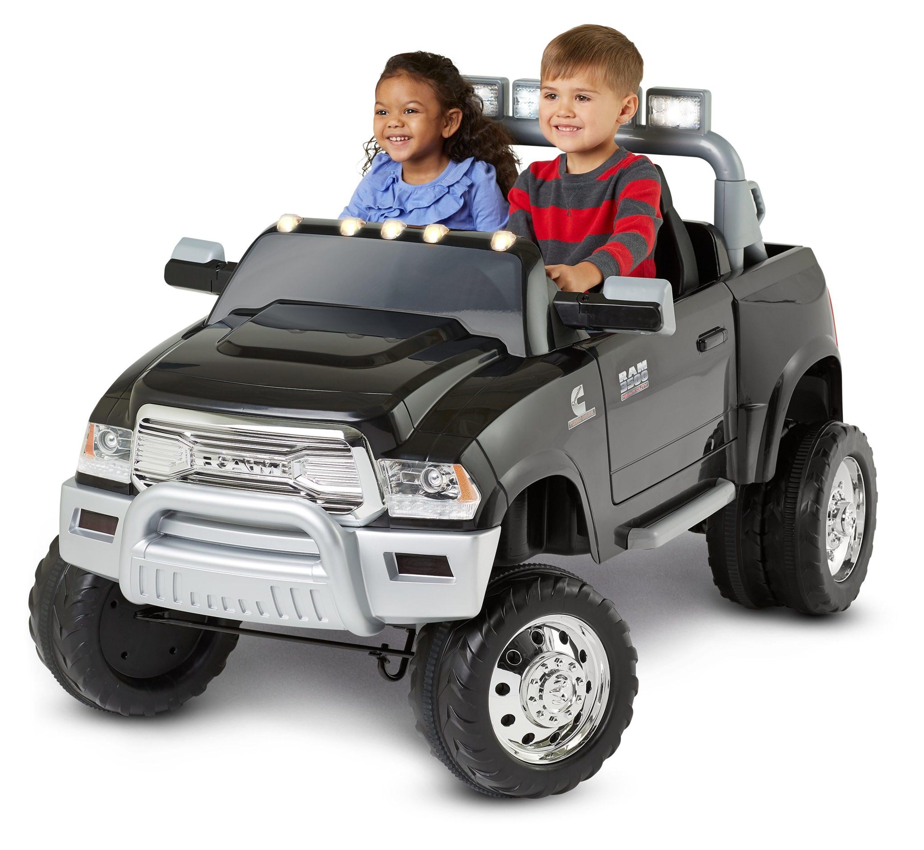 Ram 3500 Dually Ride-On Toy by Kid Trax, black