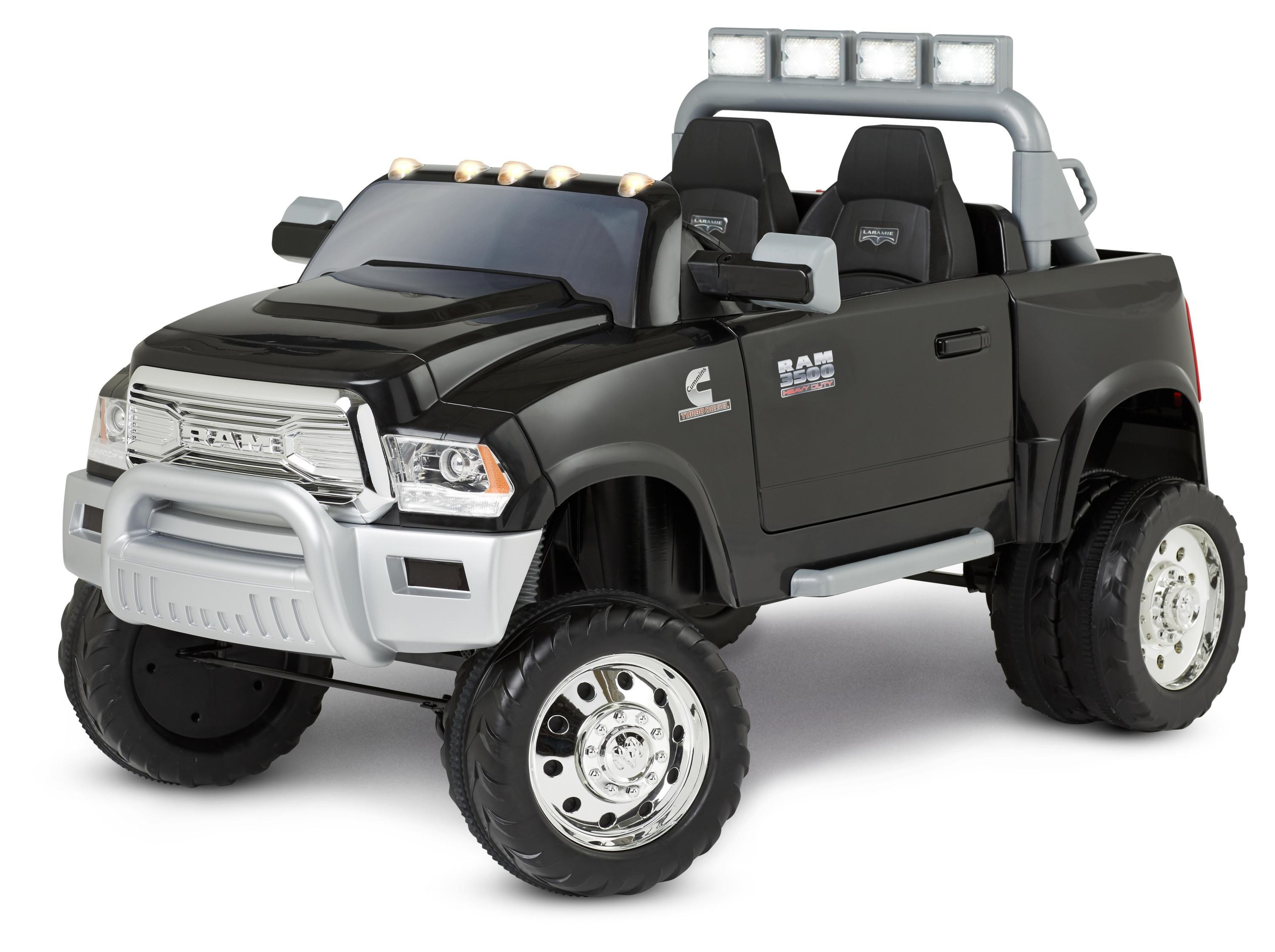 Ram 3500 Dually Ride-On Toy by Kid Trax, black