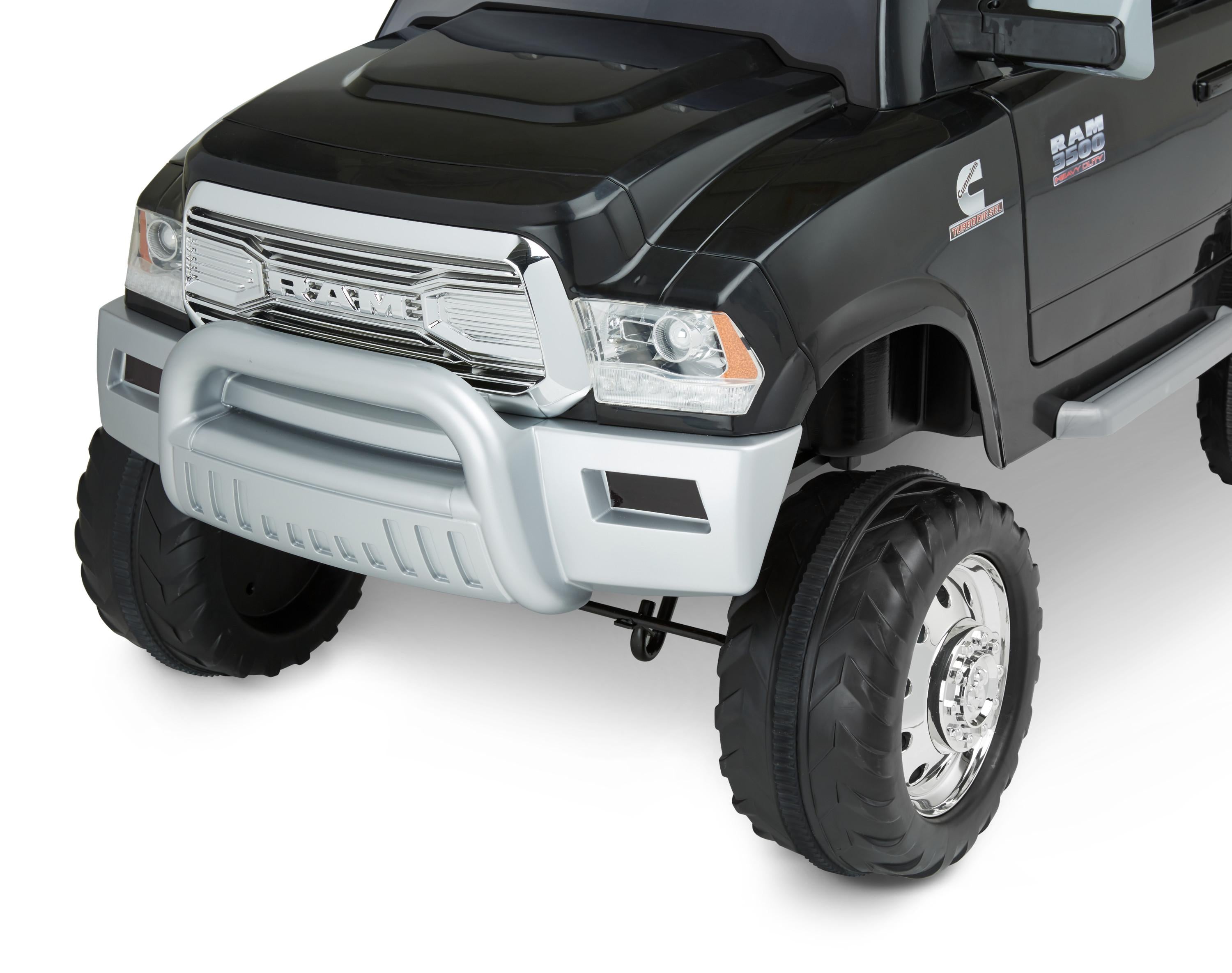 Ram 3500 Dually Ride-On Toy by Kid Trax, black