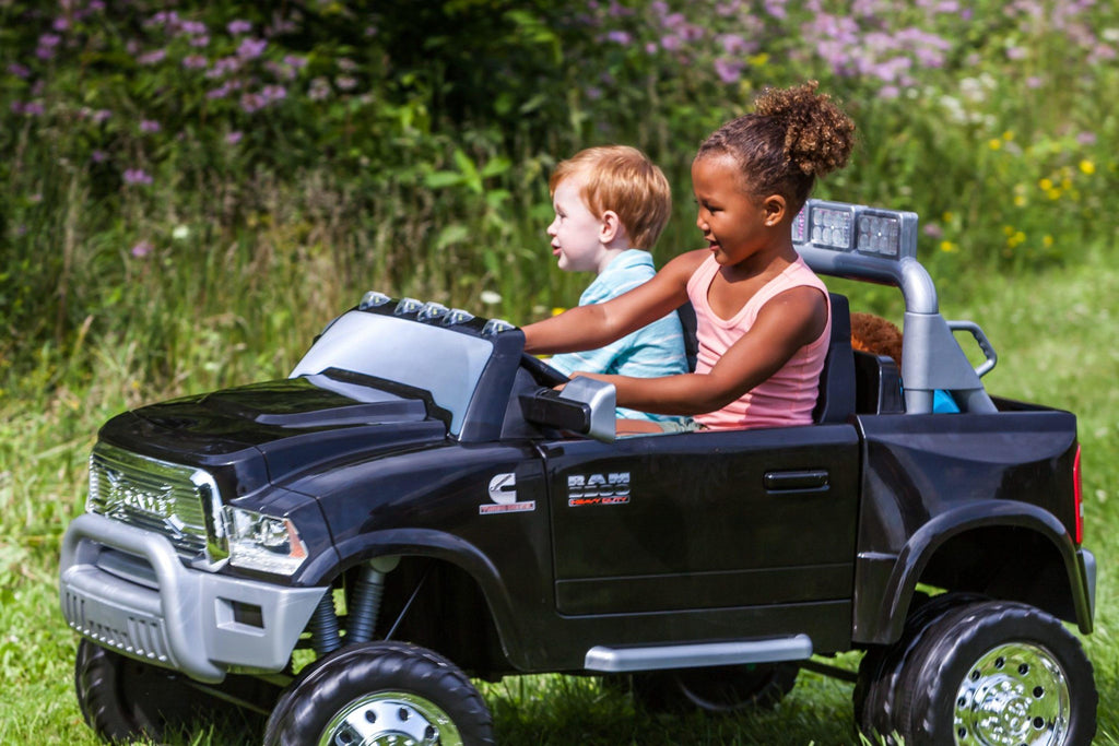 Ram 3500 Dually Ride-On Toy by Kid Trax, black