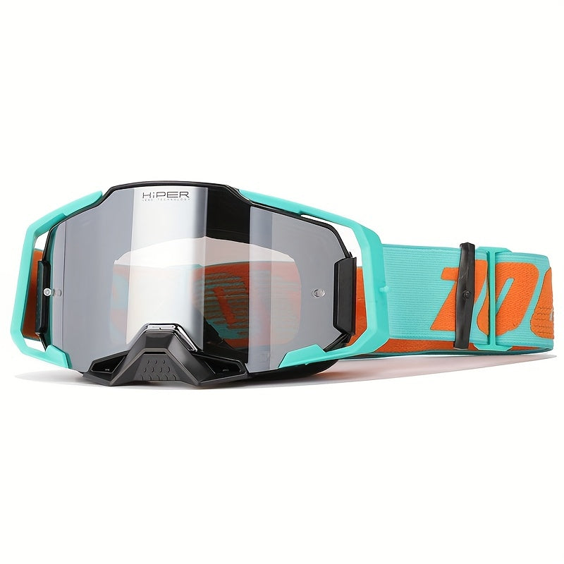 Motocross Goggles Motorcycle Sunglasses Ski Sport Dirt Bike MX MTB Downhill Cycling Glasses Anti-Fog HD Lens