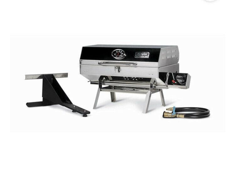 57305 Olympian 5500  Steel Portable Gas Grill RV and Outdoor Use