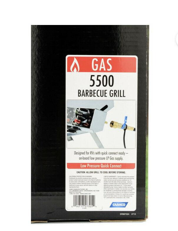 57305 Olympian 5500  Steel Portable Gas Grill RV and Outdoor Use
