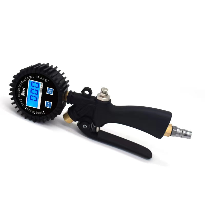 Car Tire Pressure Gauge, Certified ANSI Accurate With LarEasy To Read Glow Dial, Air Pressure Gauge