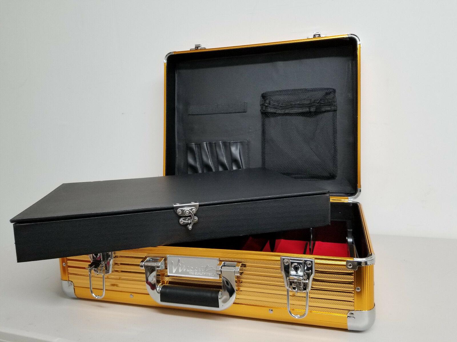 Vincent Professional LarBarber Clipper Carrying Case Gold Limited Edition