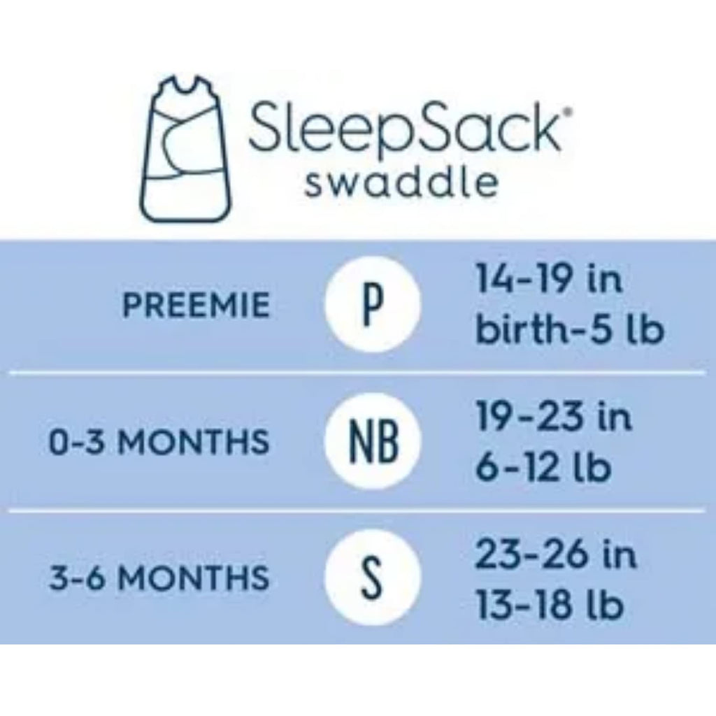 HALO Cotton Sleepsack Swaddle, 3-Way Adjustable Wearable Blanket, TOG 1.5, Cream, Small, 3-6 Months