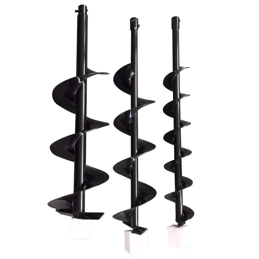 NOLANTISI 52cc Digger, 2.3HP Gas Powered Post Hole Digger Ground Fence 2-Stroke Single Cylinder Gasoline Engine with Earth Auger Drill 4"/6"/8" Bits