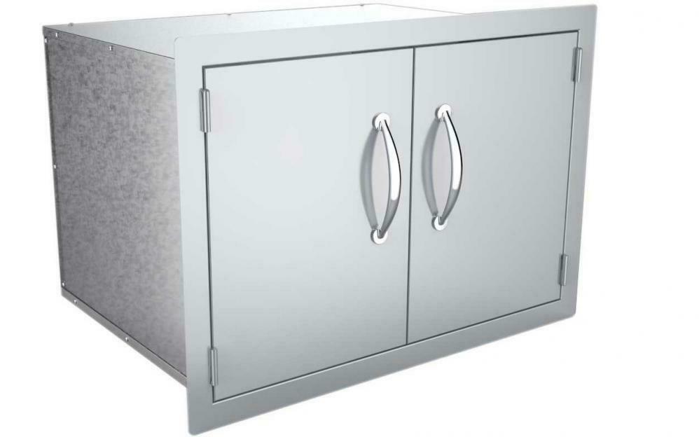 DSH30 30-Inch Double Door Dry Stora Steel