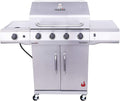 463354021 Performance 4-Burner Cabinet Style Liquid Propane Gas Grill