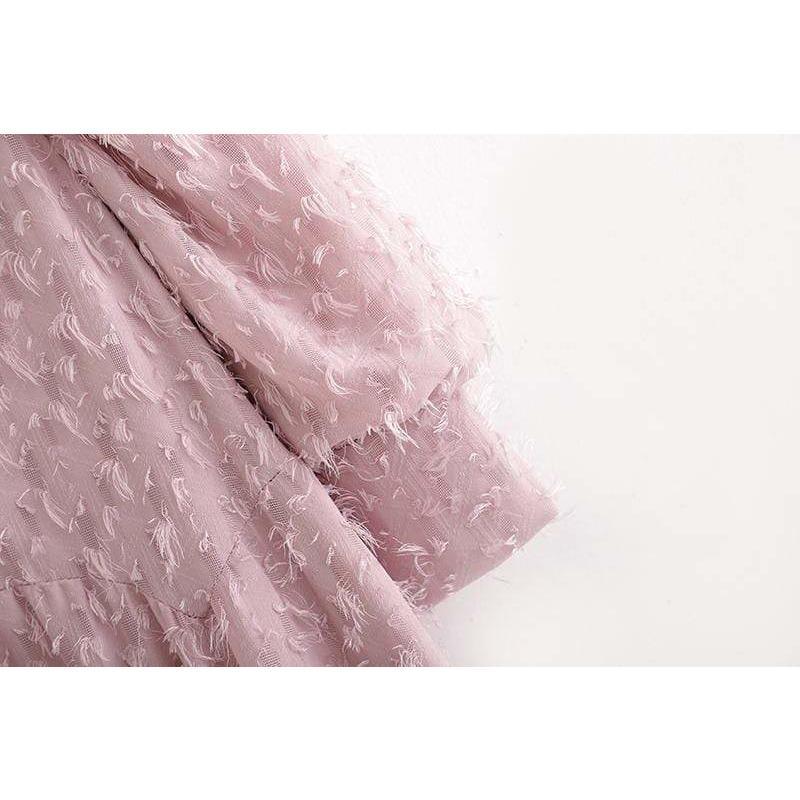 puff tired dress