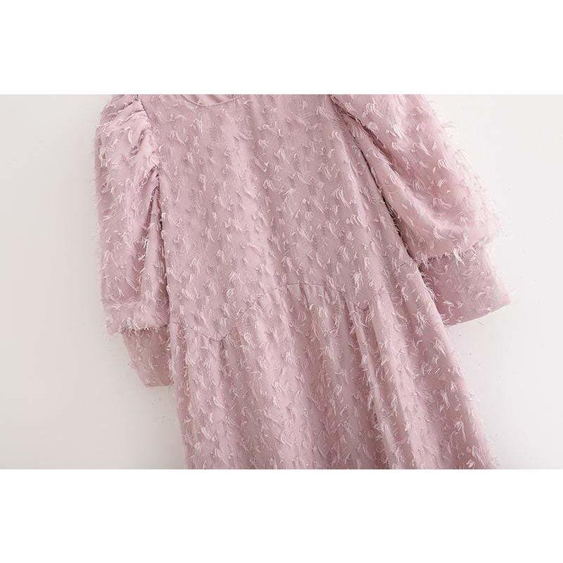 puff tired dress