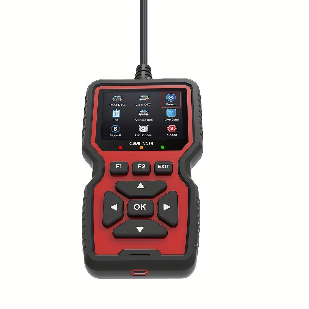 2023 Car Scanner: Obd2 Diagnostic Tool for Engine Fault Detection &amp; Removal, Battery VoltaReading &amp; Data Stream