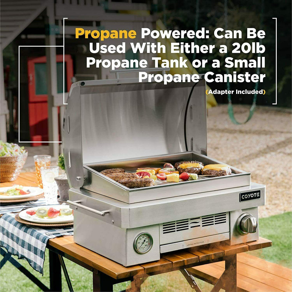 C1PORTLP Outdoor Living 25"  Steel Portable Grill