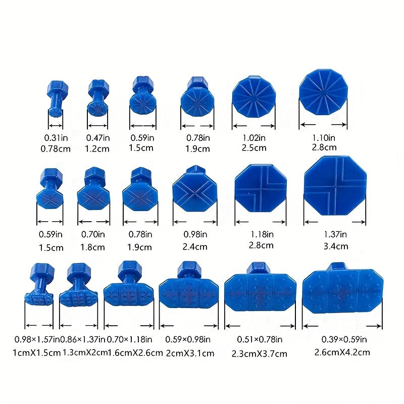 Car Dent Repair Puller, Car Repair Tools Kit With 18pcs Plastic Glue Tabs Metal T-Handle Dent Remover Universal For Car Accessories