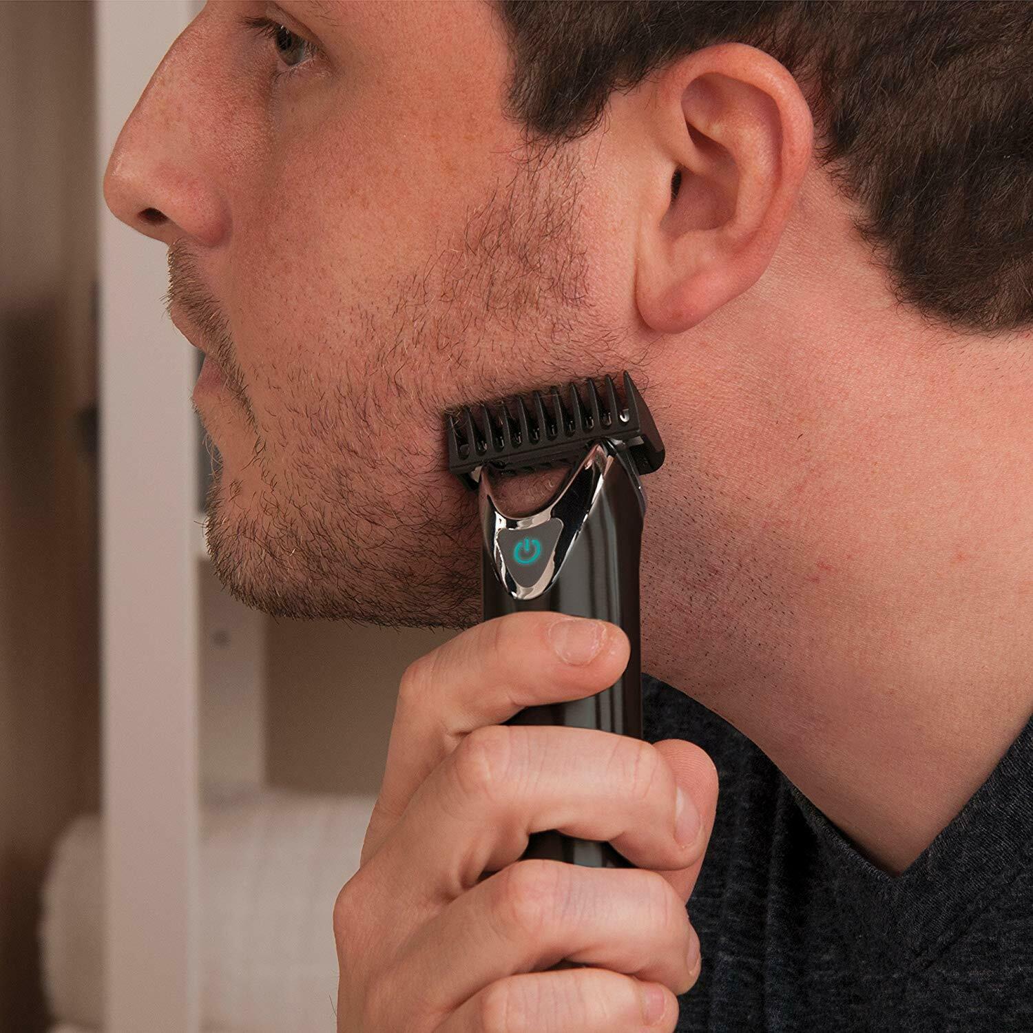 Wahl Hair Clipper Set Rechargeable Beard Trimmer Kit For Men Family Black