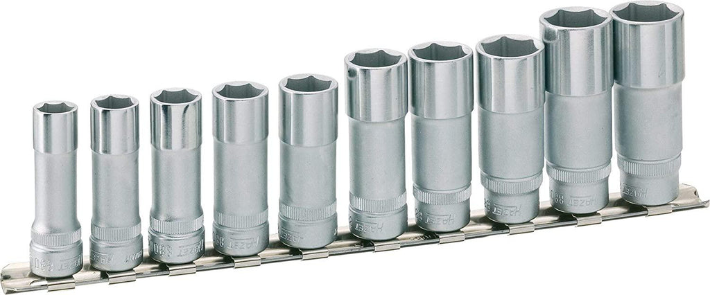 Hazet 880LG/10H Hexagon 3/8" 10Piece Socket Set