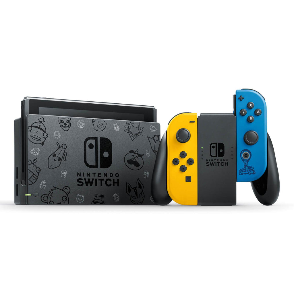 Nintendo Switch Fortnite Wildcat Limited Console Set, Epic Wildcat Outfits, 2000 V-Bucks, Bundle With Animal Crossing: Horizons And Mytrix Wireless Switch Pro Controller and Accessories