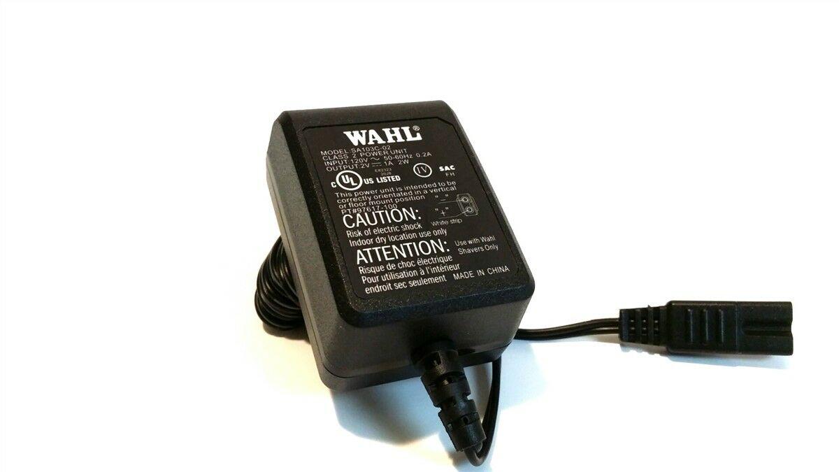 Wahl 8061 Five Star Shaver Replacement Power Cord / Charger   Pt. # 97617-100