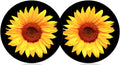 Sunflower Car Cup Holder Coaster 2PCS 2.75" Universal Silicone Auto Cup Holder Insert Coasters Car Interior Accessories Coasters by FLYEEGO