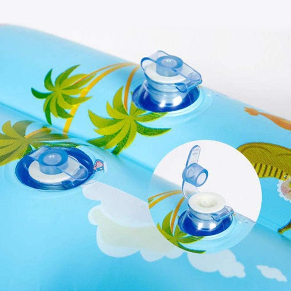 PBQWER Inflatable Paddling Pools for Adults and Kids LarRectangular Swimming Pool for Summer Outdoor Garden, 130 X 95 X 55Cm
