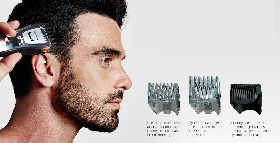 WAHL HOME PRO 100 COMBO POWER HAIR CUTTING MACHINE + TRIMMER 1 MM-25 MM UK PLUG