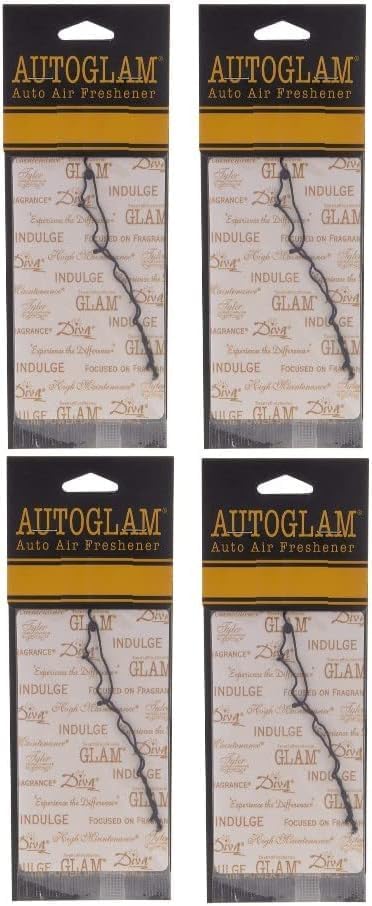 Tyler Candles Autoglam Auto Air Freshener - Cowboy, Diva, French Market High Maintenance Multi 4 pack