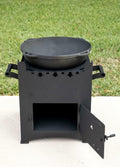 Kazan Mangal Печь Stove Set Казан 12L Barbeque BBQ Kabab Shashlyk Grill Russian