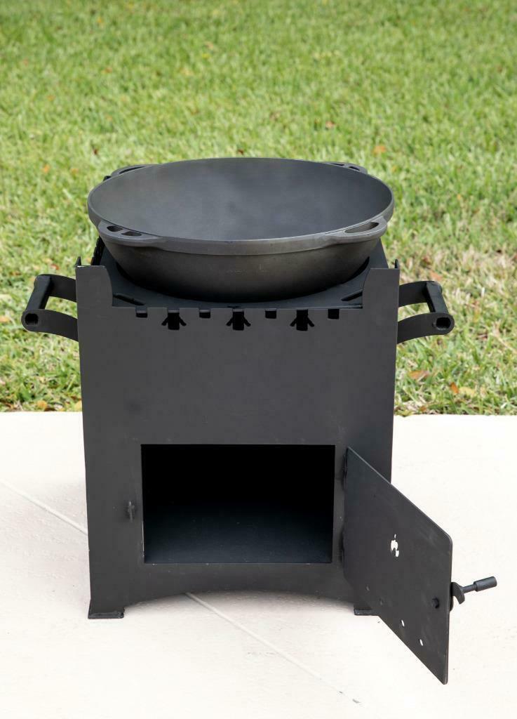 Kazan Mangal Печь Stove Set Казан 12L Barbeque BBQ Kabab Shashlyk Grill Russian