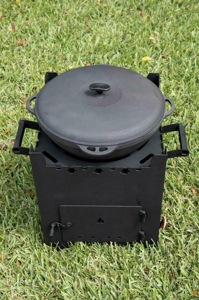 Kazan Mangal Печь Stove Set Казан 12L Barbeque BBQ Kabab Shashlyk Grill Russian