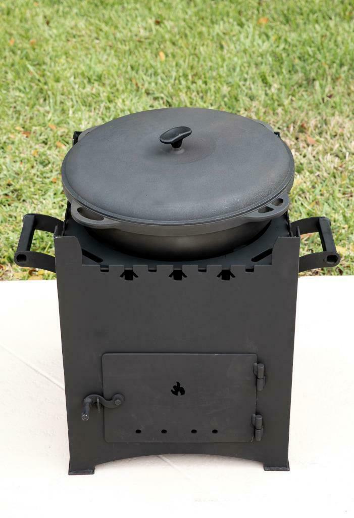 Kazan Mangal Печь Stove Set Казан 12L Barbeque BBQ Kabab Shashlyk Grill Russian