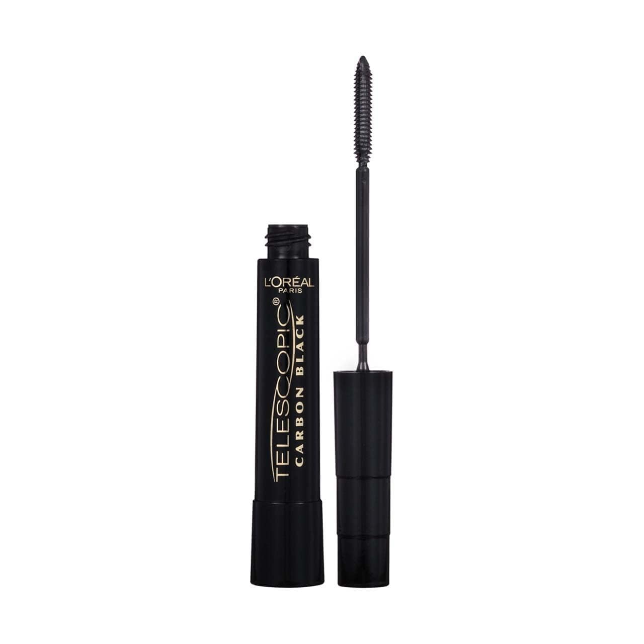 L'Oreal Paris Telescopic Mascara, Carbon Black [935] 0.27 oz (Pack of 12)