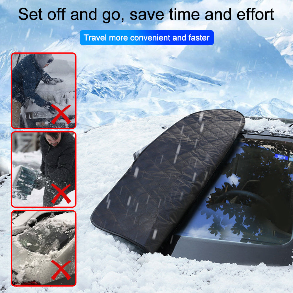 Protect Your Car from All Weather Conditions with this Waterproof, UV &amp; Snow Resistant Cover + -in Magnetic Suction!