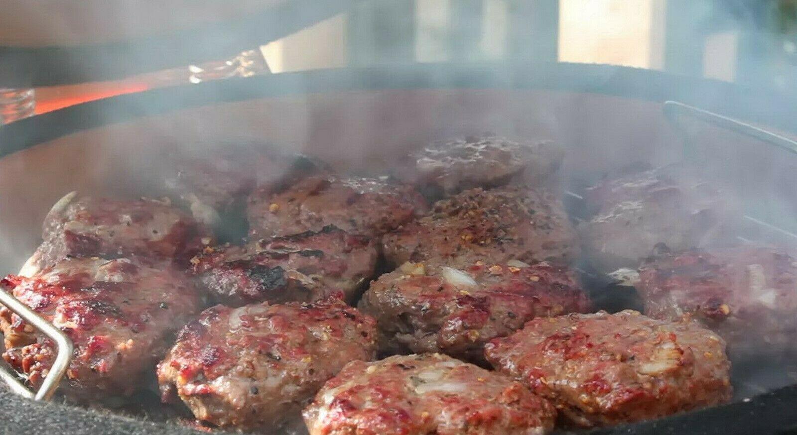 Electric Kamado Grill 2 Tier CooSmoker Grates  Icon Cadet Plus