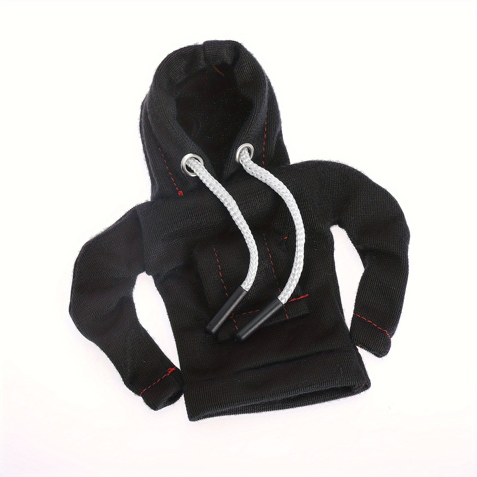 LarSize Universal Car Gear Shift Cover Hoodie, Fashionable Mini Hooded Sweatshirt For Auto Gear Stick Shifter Knob, Interior Accessories Decor