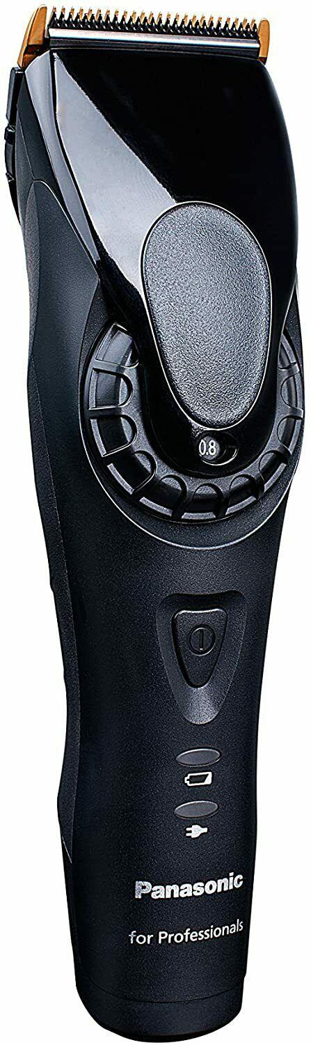 Panasonic ER-DGP82K801 Trimmer Professional (Battery Operated And Red) Black