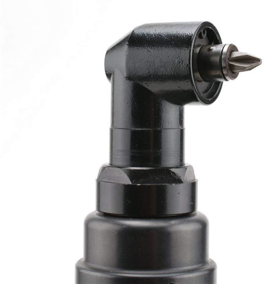 OUPPENG Portable Practica Pneumatic High Torque Right Angle Pneumatic Screwdriver, 90° Pneumatic Screwdriver Industrial Grade Hand Tool Hand Tools Industrial