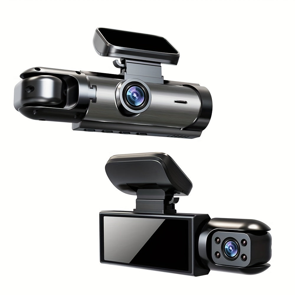 Dash Cam Front Rear 3.16inch Screen 1080P Full HD Car Dash Camera G Sensor Night Vision 170° Wide Angle Loop Recording ParMonitor Without SD Card