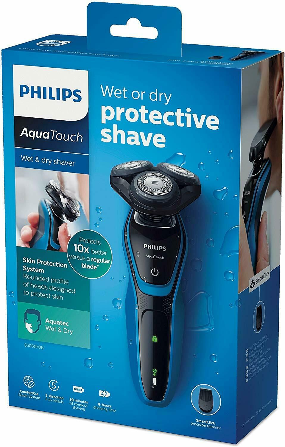 Philips S5050/06 Aquatouch Electric Shaver Wet & Dry postage