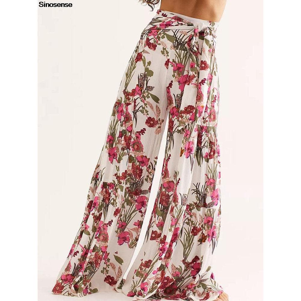 casual flowy boho pants