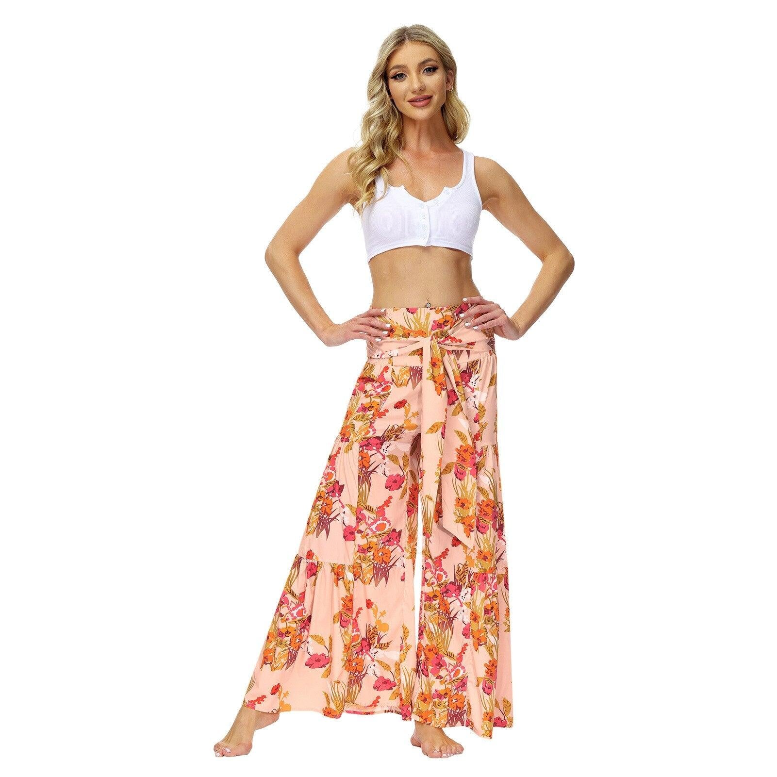 casual flowy boho pants