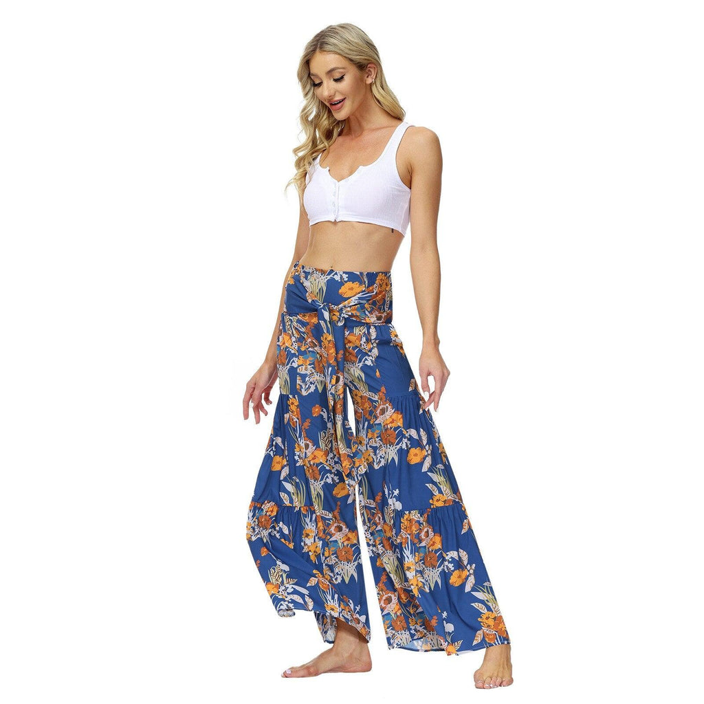 casual flowy boho pants