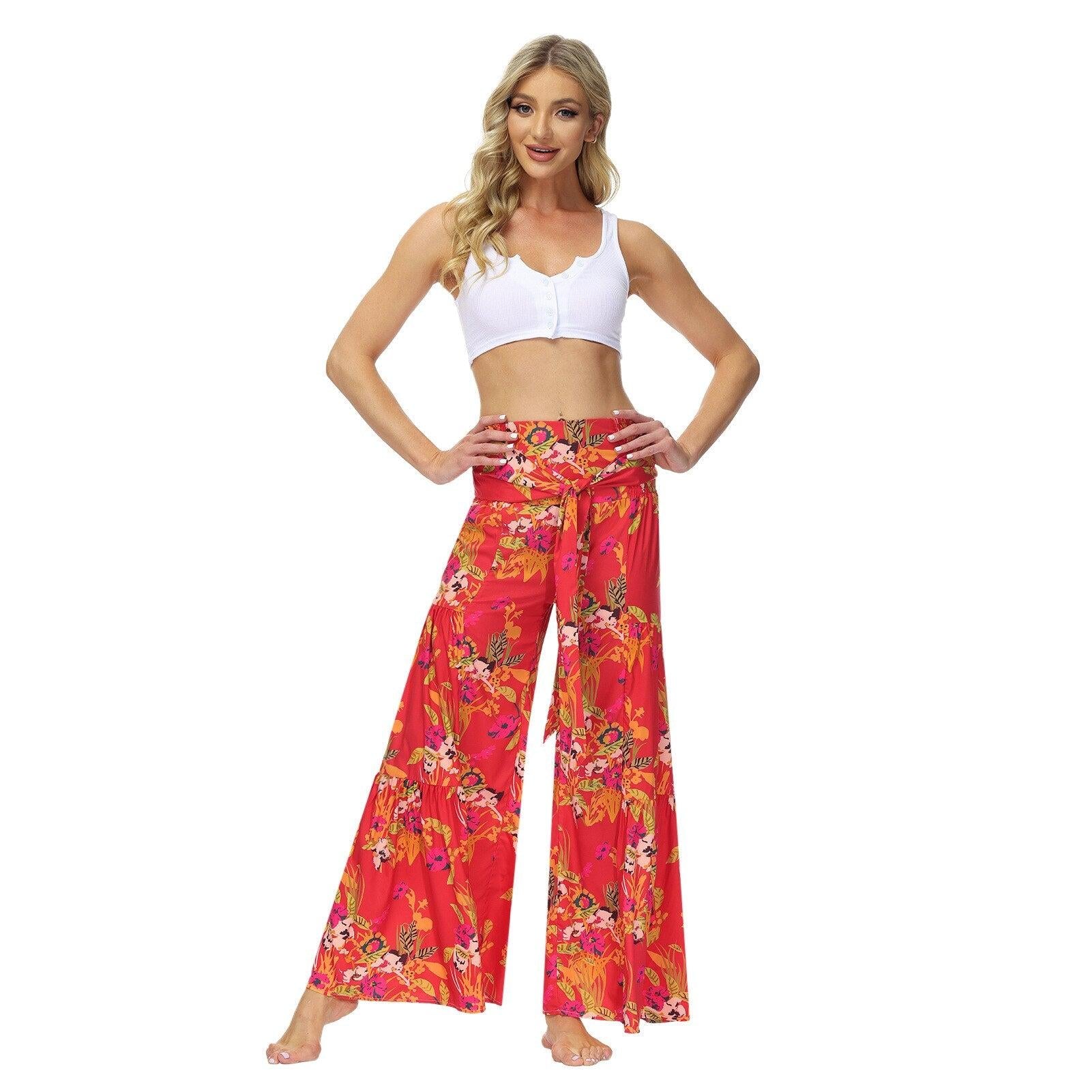 casual flowy boho pants