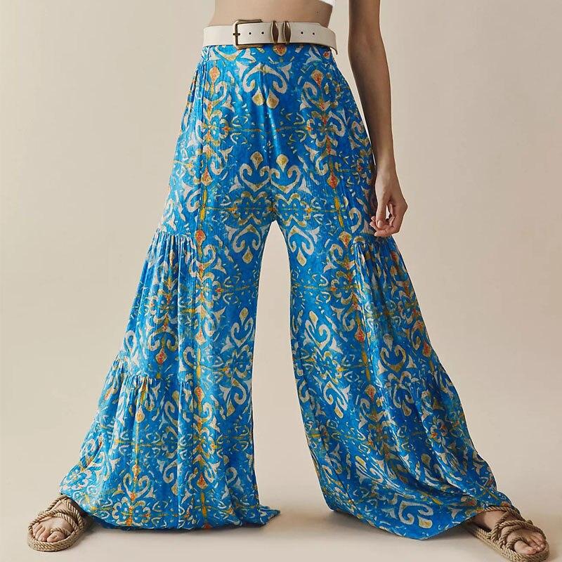 casual flowy boho pants