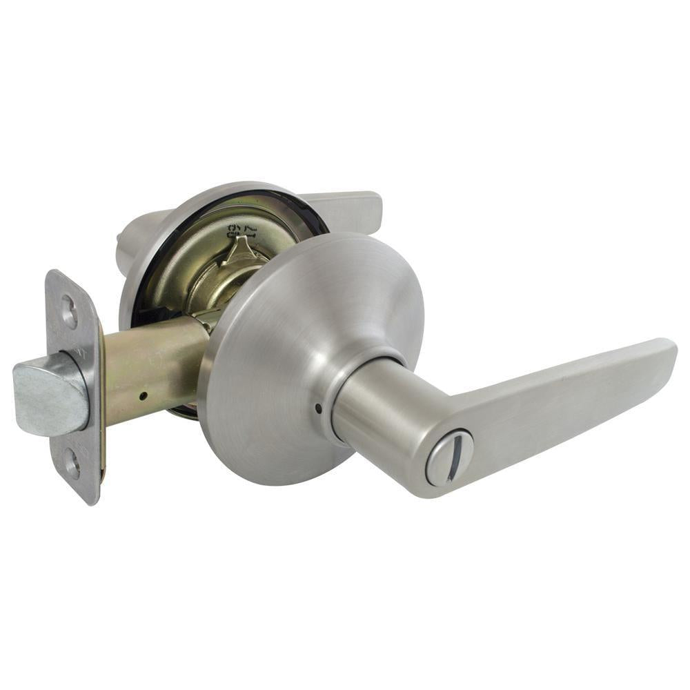 Olympic Stainess Steel Bed/Bath Privacy Door Lever